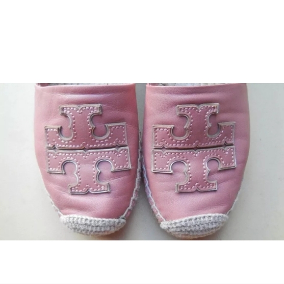 Tory Burch Ines Leather Espadrilles Flats Size 7 Retail $228 - Picture 5 of 7